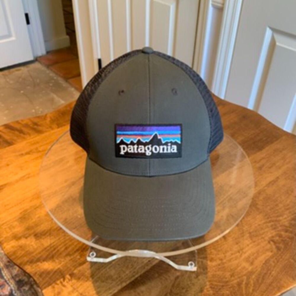 Patagonia Men's Black and Grey Hat